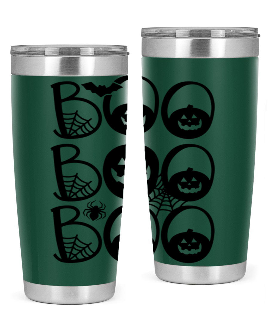 Boo boo boo 88# Halloween Tumbler in 20oz and 30oz sizes, featuring a festive design and stainless steel construction.