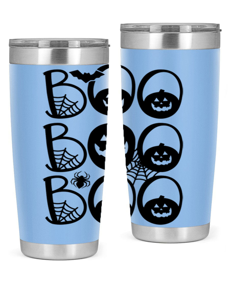 Boo boo boo 88# Halloween Tumbler in 20oz and 30oz sizes, featuring a festive design and stainless steel construction.