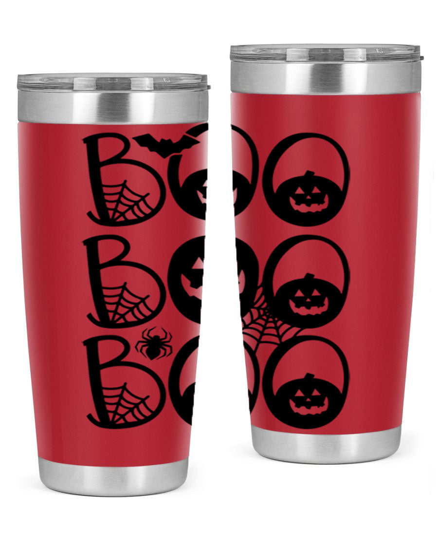 Boo boo boo 88# Halloween Tumbler in 20oz and 30oz sizes, featuring a festive design and stainless steel construction.