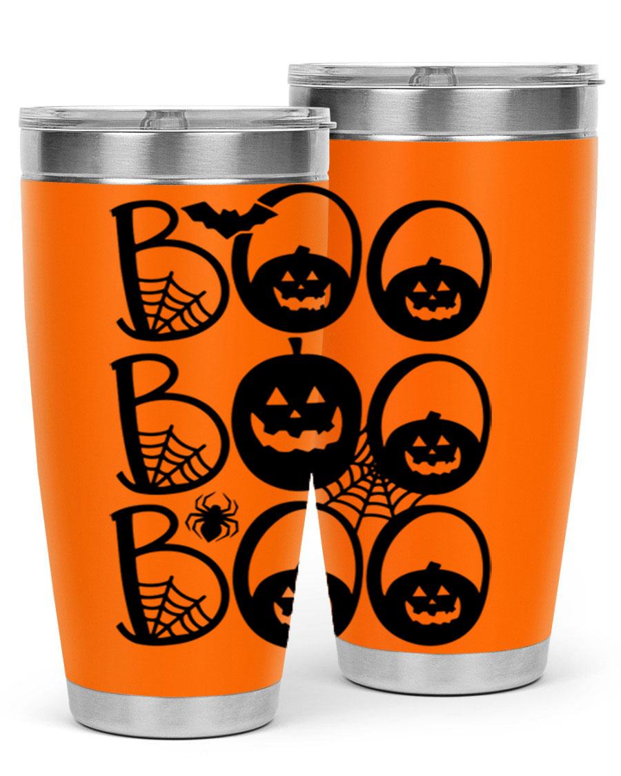 Boo boo boo 88# Halloween Tumbler in 20oz and 30oz sizes, featuring a festive design and stainless steel construction.