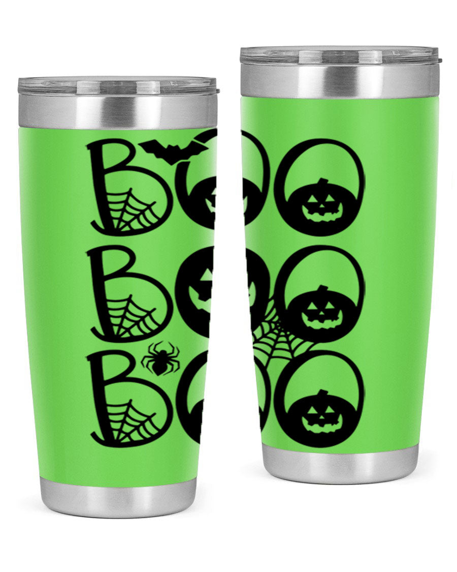 Boo boo boo 88# Halloween Tumbler in 20oz and 30oz sizes, featuring a festive design and stainless steel construction.