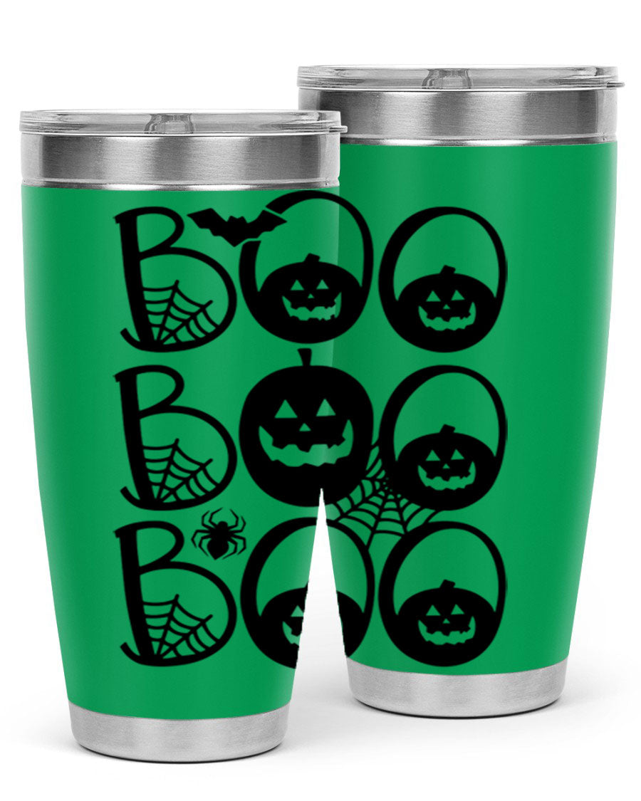 Boo boo boo 88# Halloween Tumbler in 20oz and 30oz sizes, featuring a festive design and stainless steel construction.