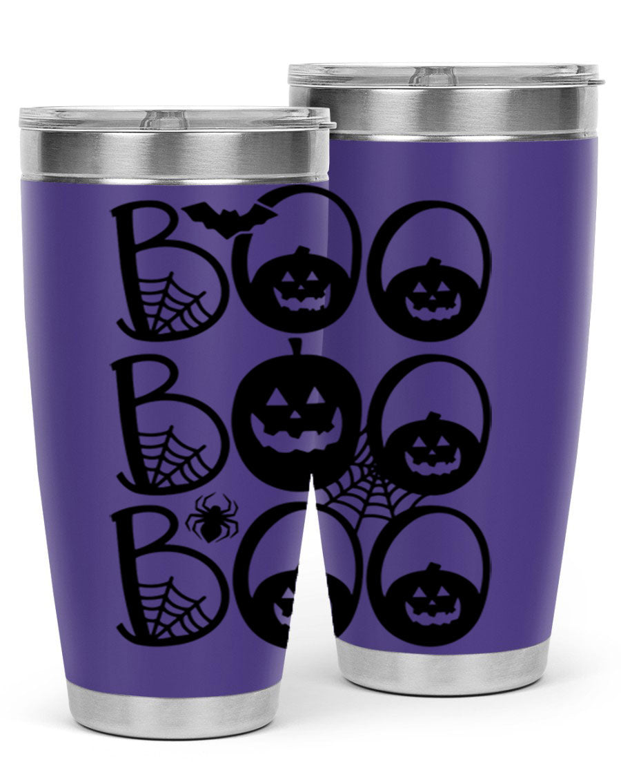 Boo boo boo 88# Halloween Tumbler in 20oz and 30oz sizes, featuring a festive design and stainless steel construction.