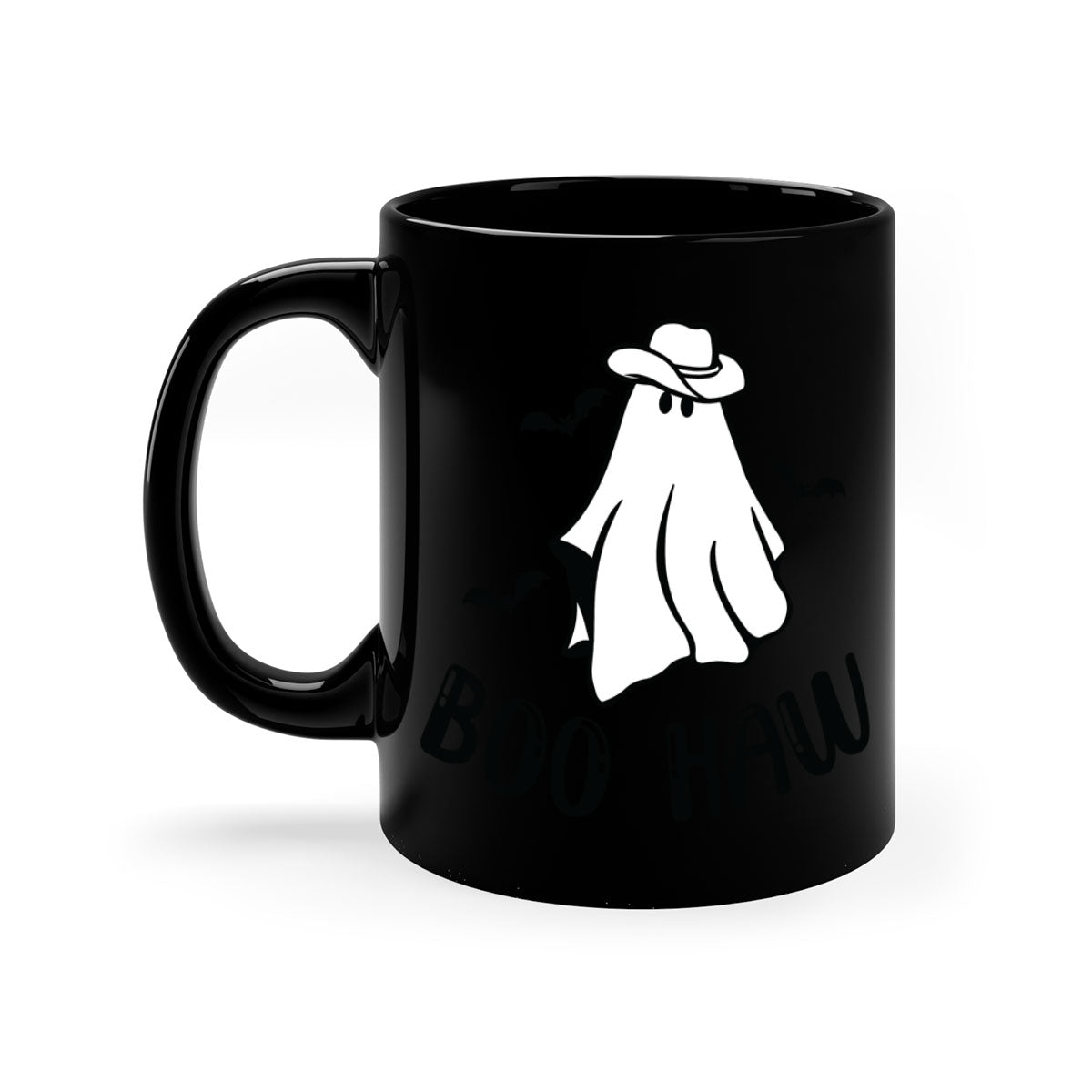 Boo Haw 53# Mug featuring a glossy finish with a colored handle and interior, available in multiple colors and sizes.