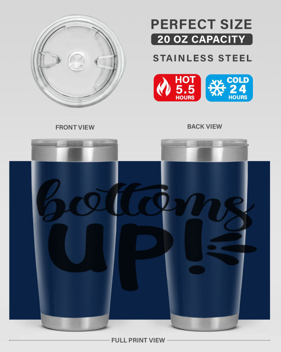 Bottoms Tup 207# Wine Tumbler in wine color, showcasing its sleek design and double wall vacuum insulation.