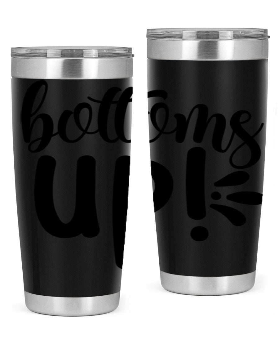 Bottoms Tup 207# Wine Tumbler in wine color, showcasing its sleek design and double wall vacuum insulation.