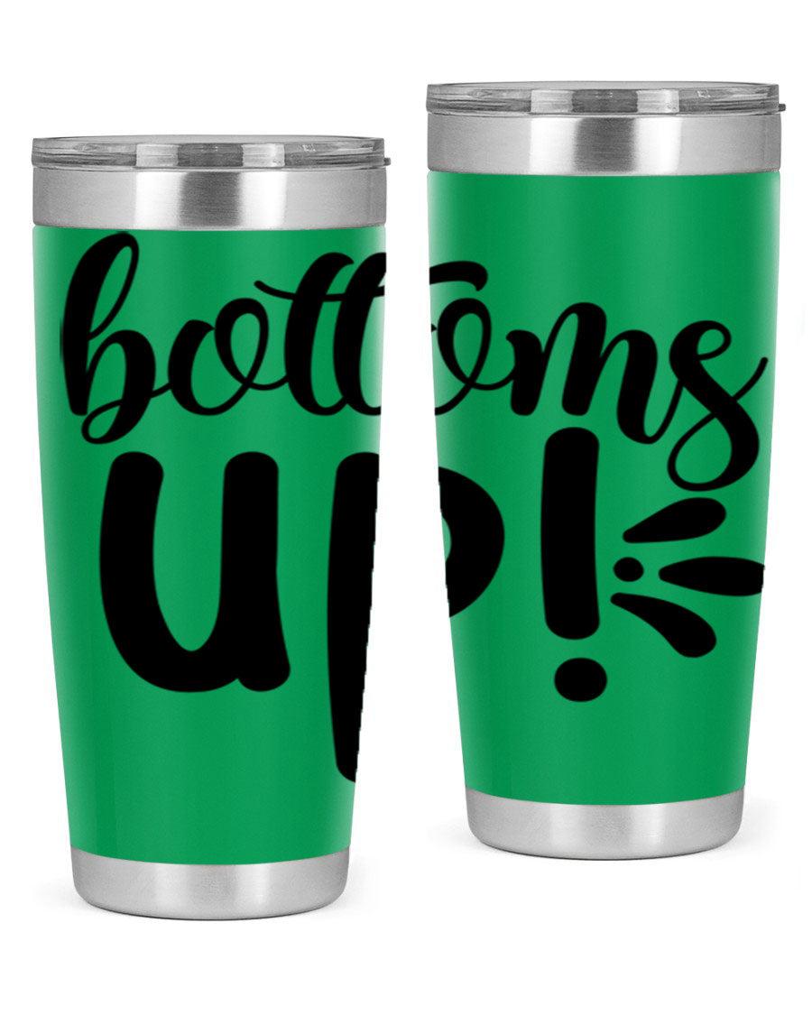 Bottoms Tup 207# Wine Tumbler in wine color, showcasing its sleek design and double wall vacuum insulation.