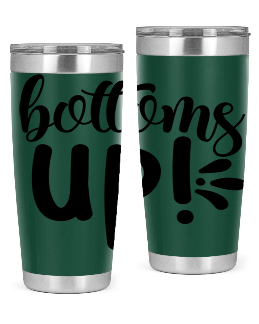 Bottoms Tup 207# Wine Tumbler in wine color, showcasing its sleek design and double wall vacuum insulation.