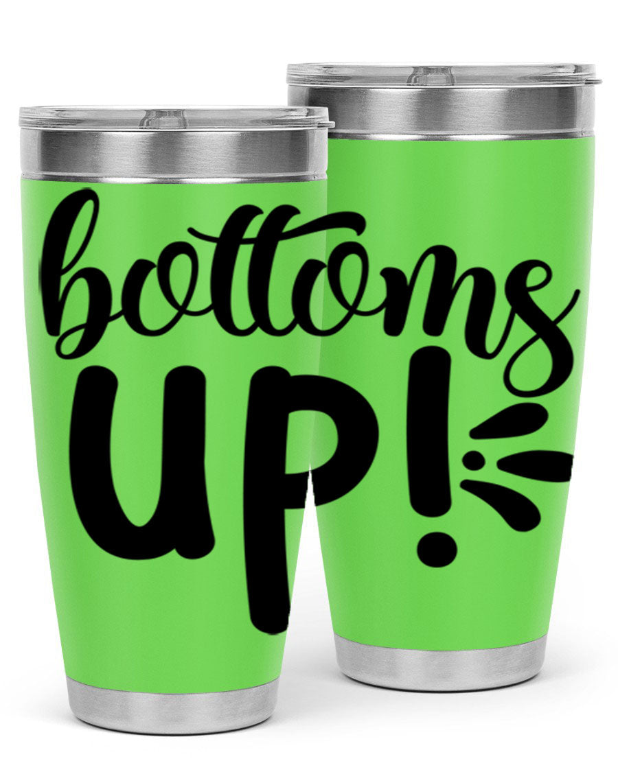 Bottoms Tup 207# Wine Tumbler in wine color, showcasing its sleek design and double wall vacuum insulation.