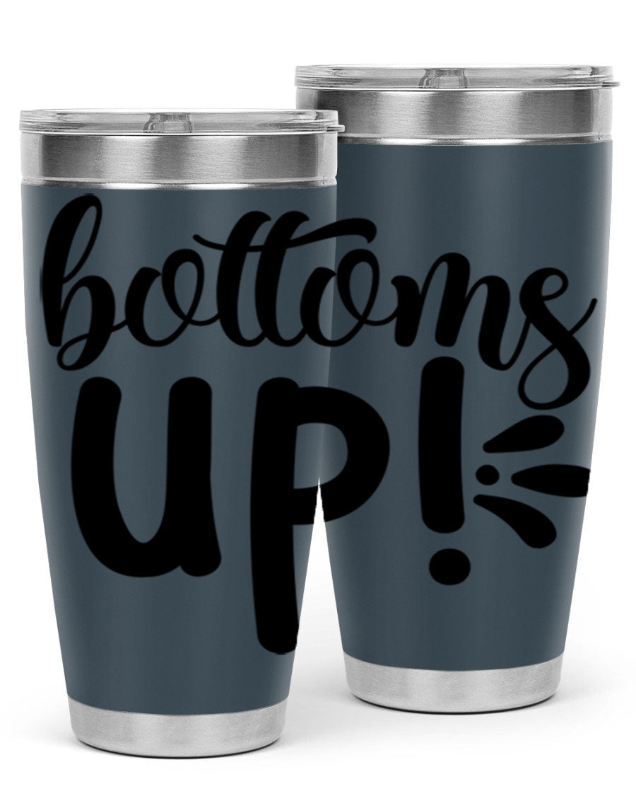 Bottoms Tup 207# Wine Tumbler in wine color, showcasing its sleek design and double wall vacuum insulation.