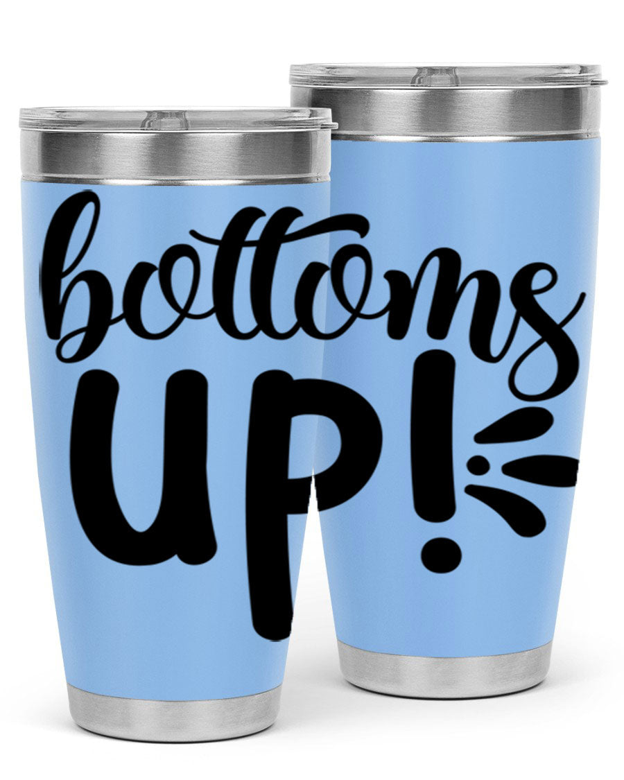 Bottoms Tup 207# Wine Tumbler in wine color, showcasing its sleek design and double wall vacuum insulation.