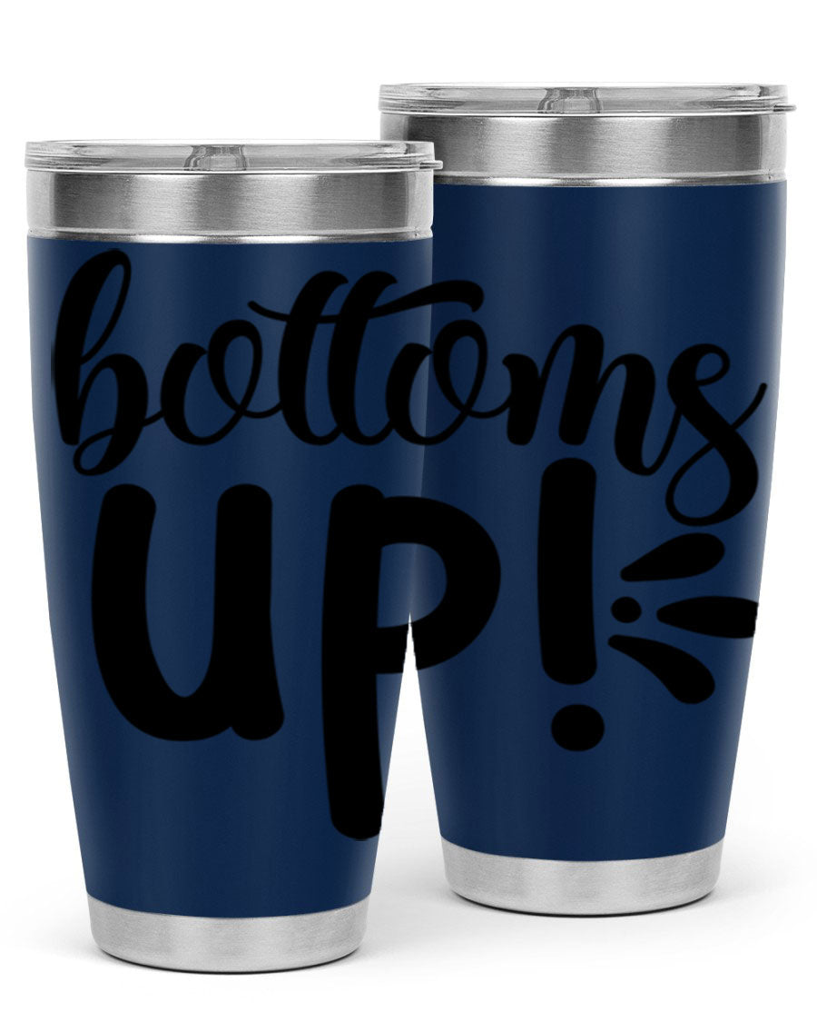 Bottoms Tup 207# Wine Tumbler in wine color, showcasing its sleek design and double wall vacuum insulation.