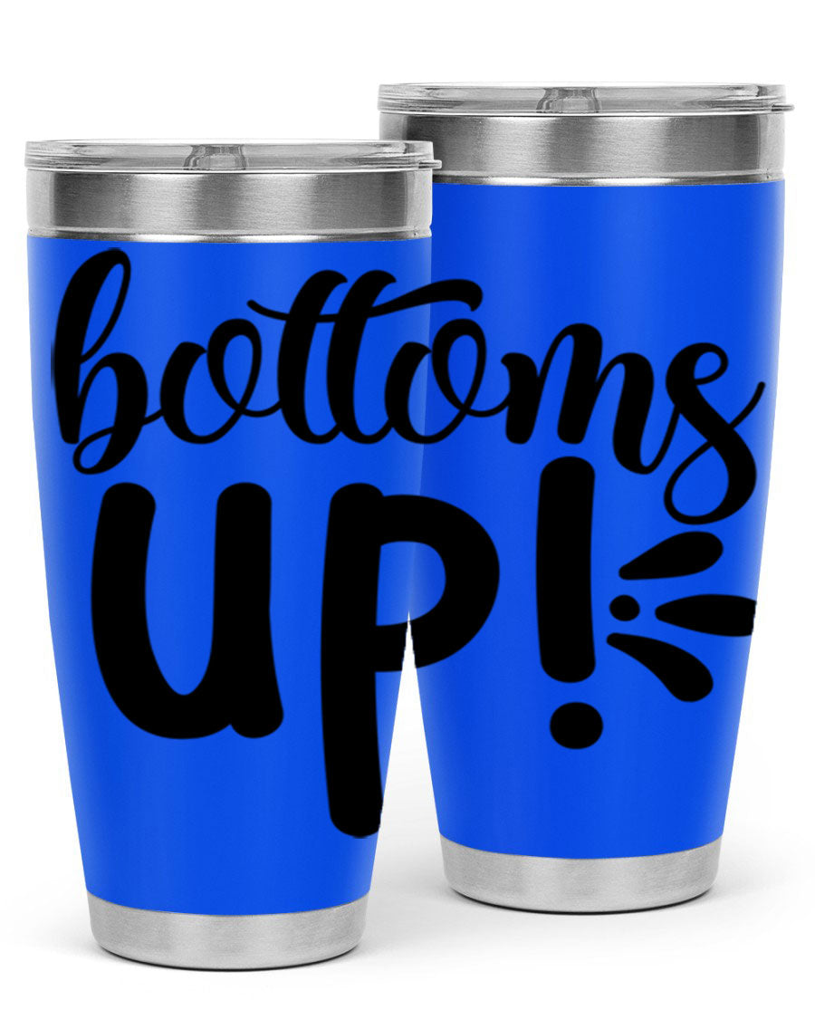 Bottoms Tup 207# Wine Tumbler in wine color, showcasing its sleek design and double wall vacuum insulation.