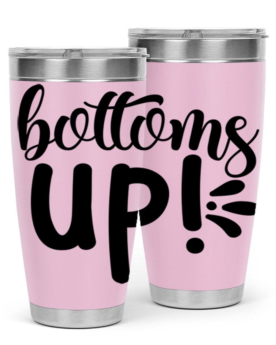 Bottoms Tup 207# Wine Tumbler in wine color, showcasing its sleek design and double wall vacuum insulation.