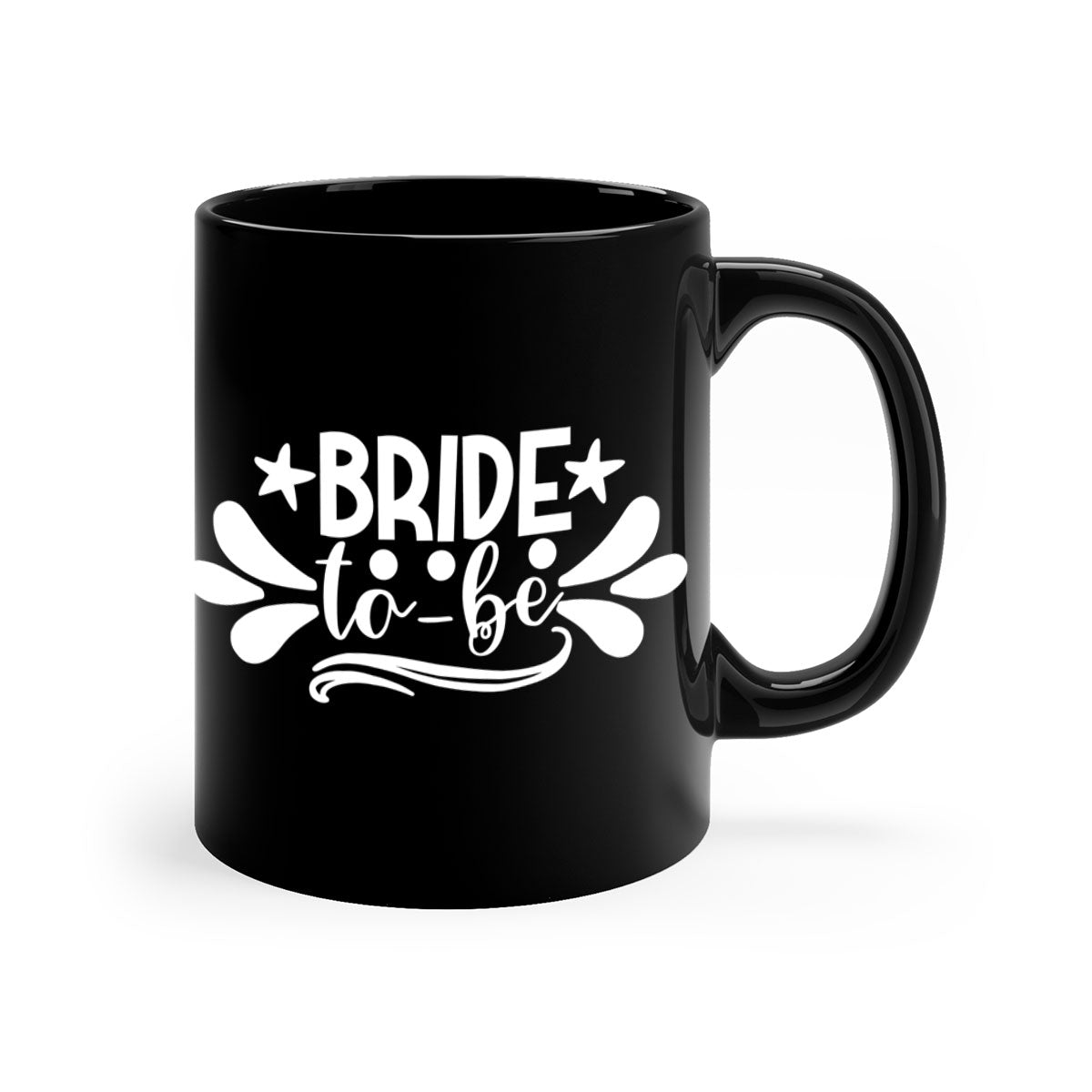 Bride 110# Mug featuring a glossy finish with a colored handle and interior, available in multiple colors and sizes.