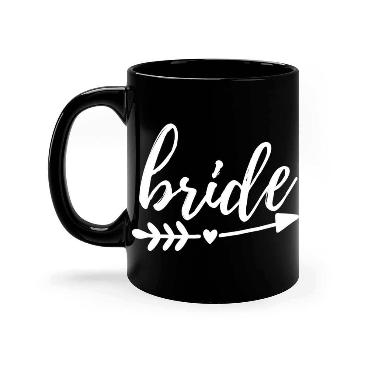 Brideeeeeee 102# Mug featuring a glossy finish with a colored handle and interior, available in multiple colors and sizes.