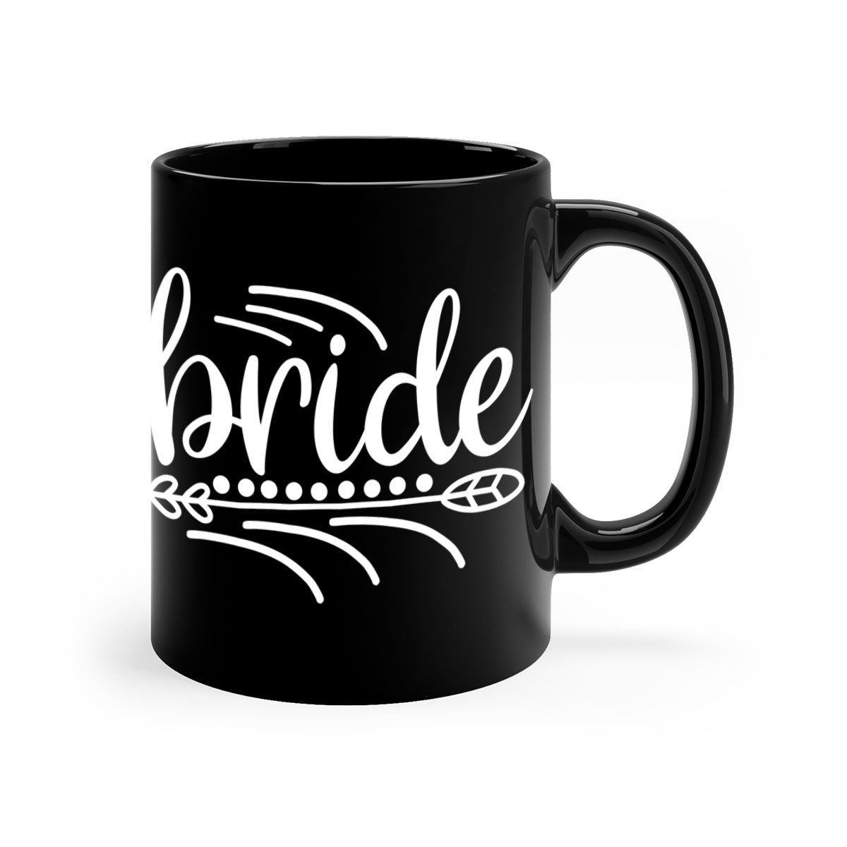 Brideeeee 105# Mug featuring a two-tone design with a colored handle and glossy finish, available in multiple colors.