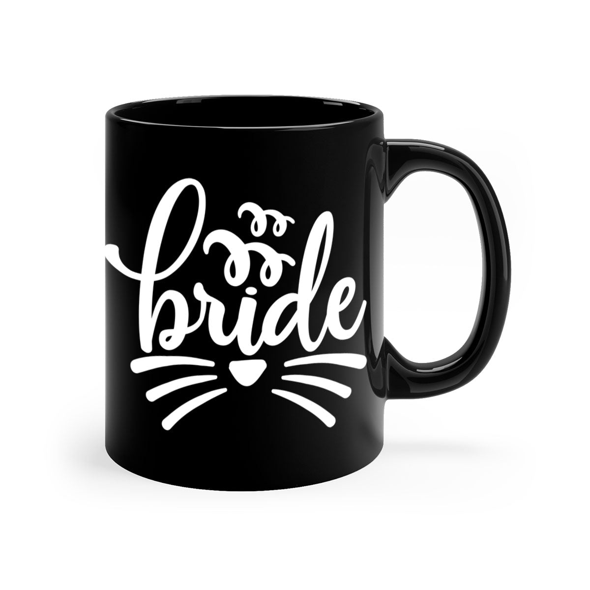 Brideeee 106# Mug featuring a two-tone design with a colored handle and glossy finish, available in multiple colors.