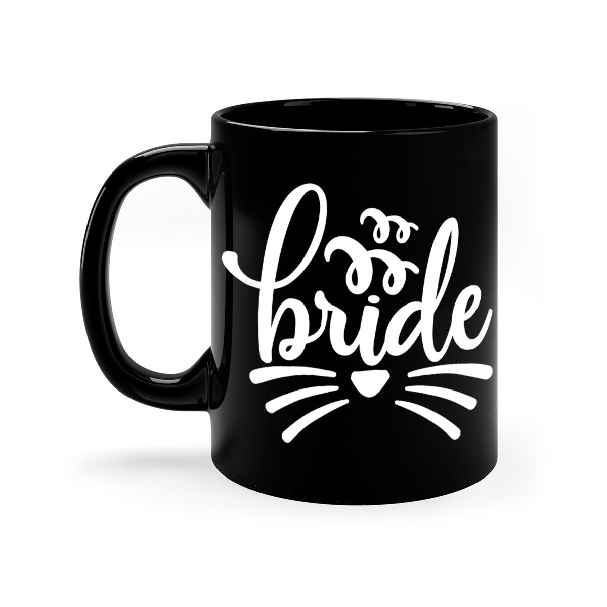 Brideeee 106# Mug featuring a two-tone design with a colored handle and glossy finish, available in multiple colors.