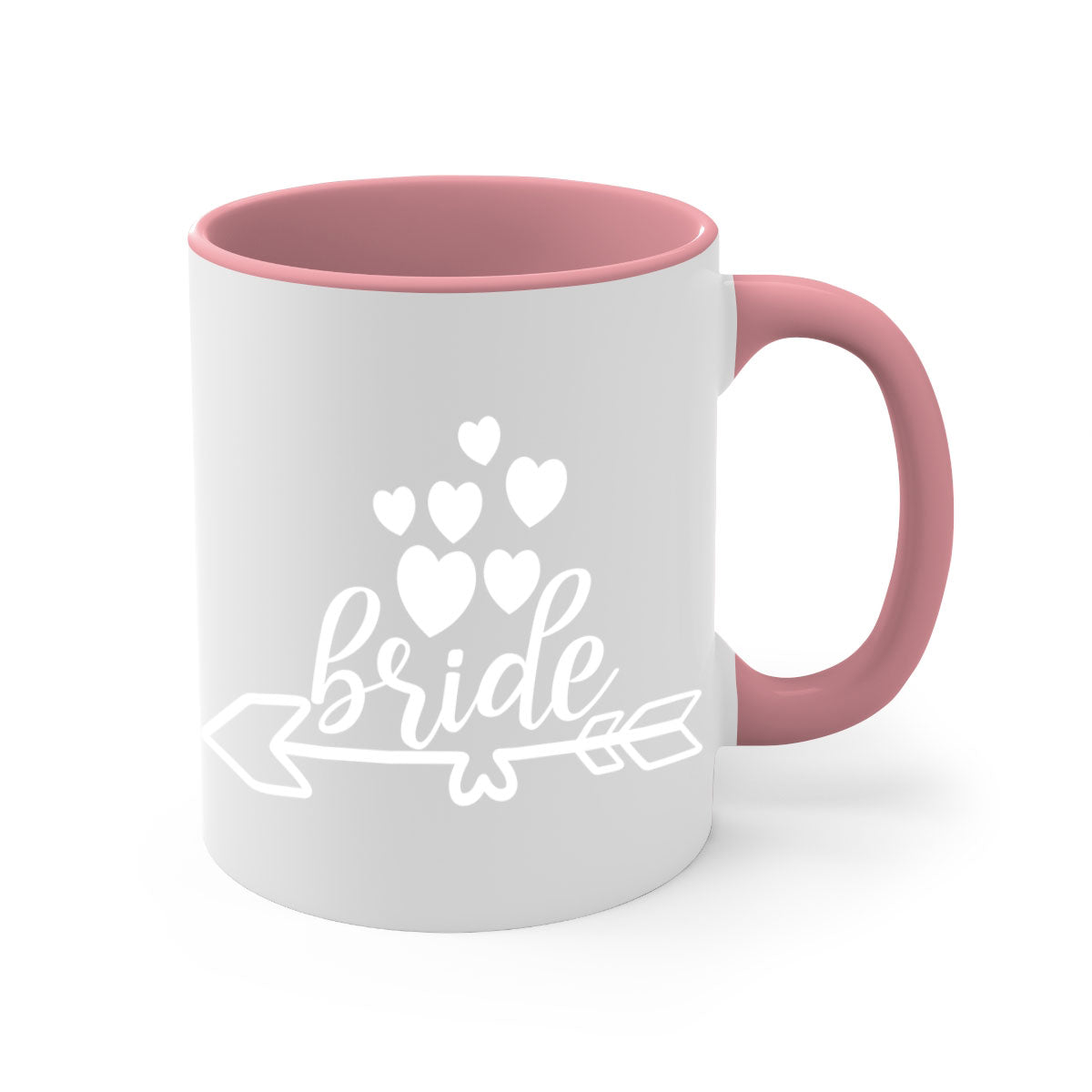 Bridee 108# Mug featuring a glossy finish, colored handle, and interior, available in five vibrant colors and two sizes.