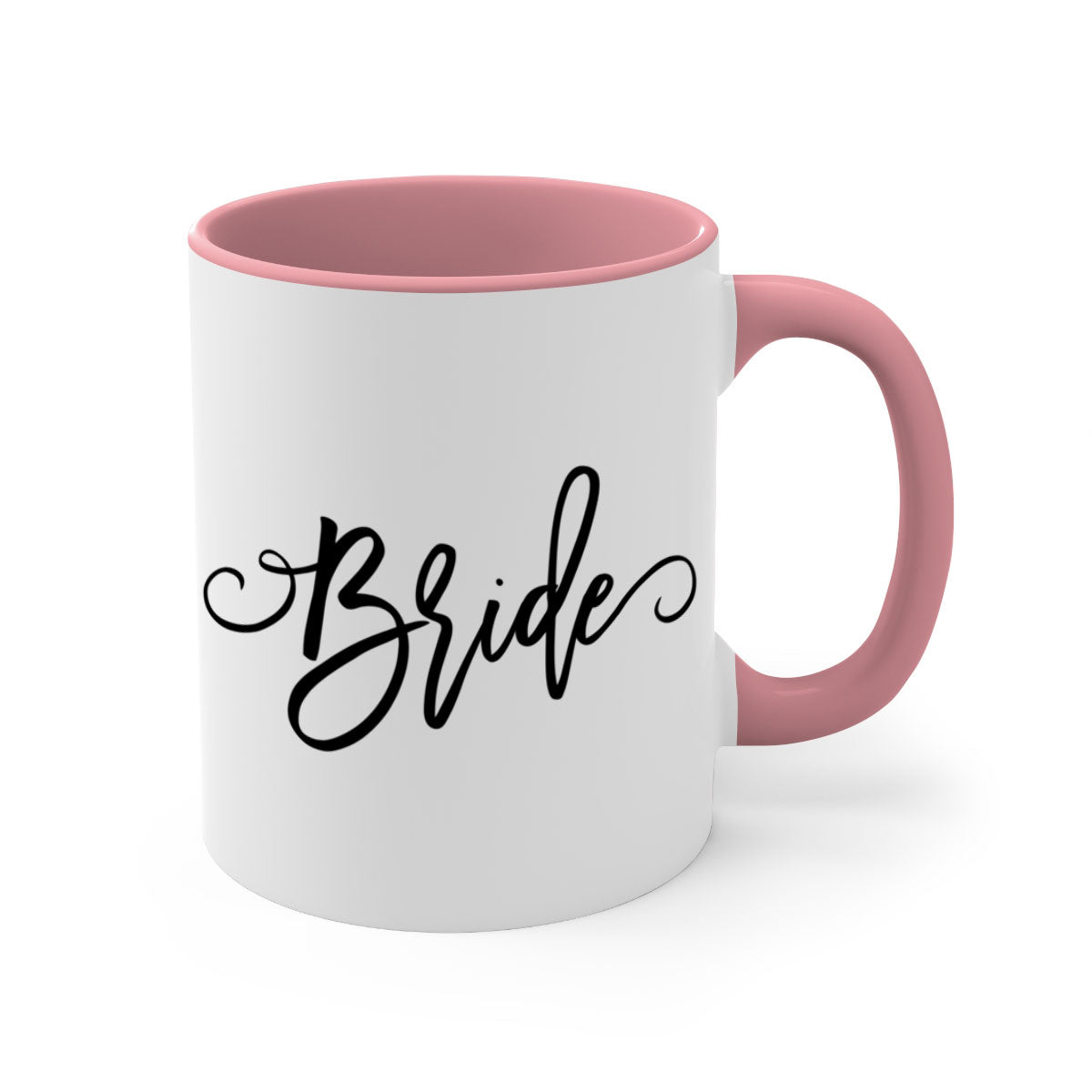 Bride 109# Mug featuring a two-tone design with a colored handle and glossy finish, available in multiple colors.