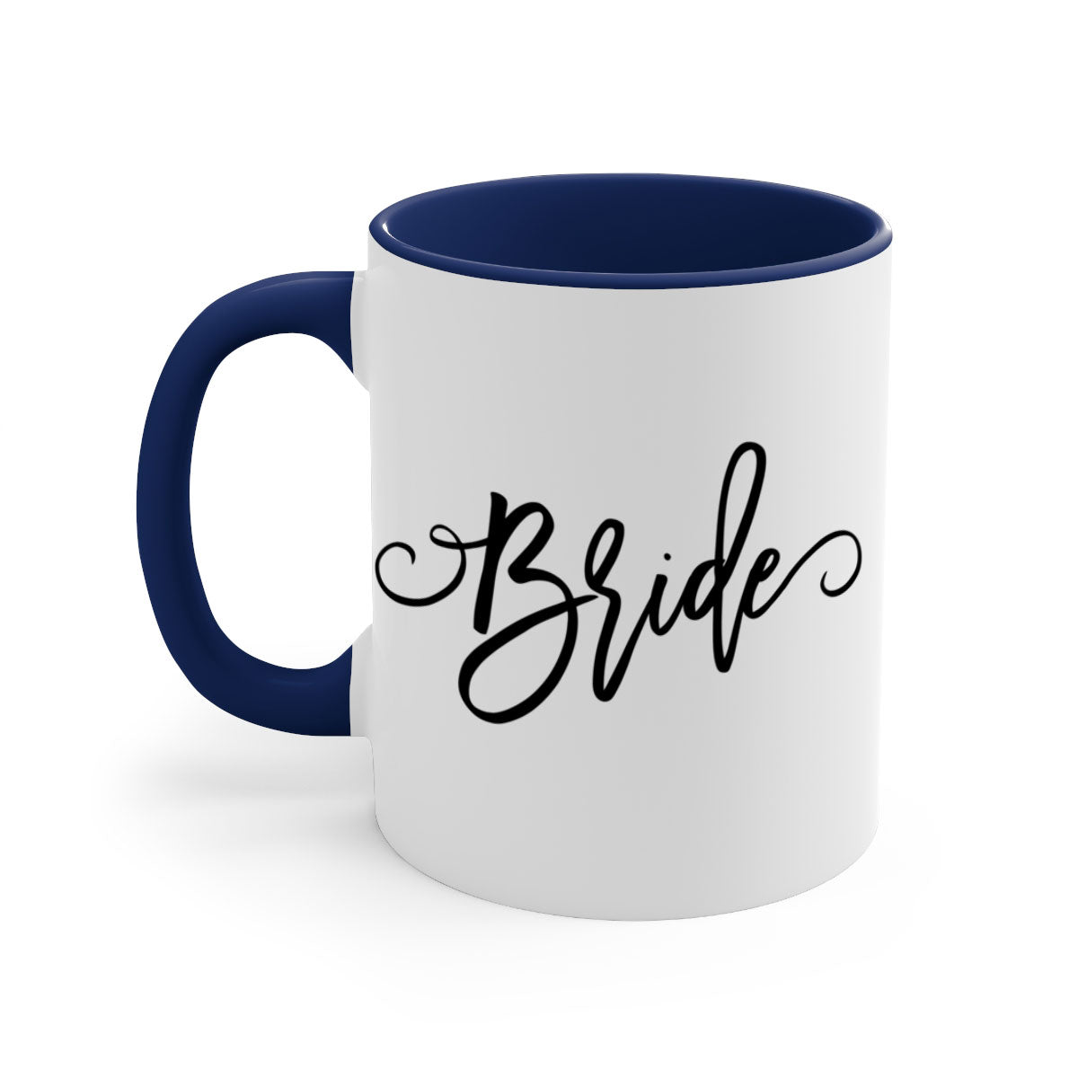 Bride 109# Mug featuring a two-tone design with a colored handle and glossy finish, available in multiple colors.