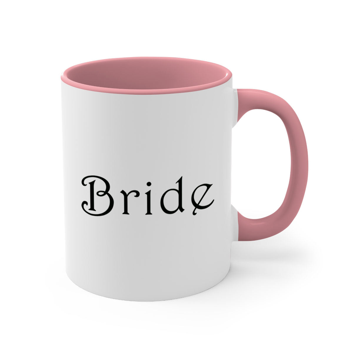 Bride 122# Mug featuring a glossy finish with a colored handle and interior, available in multiple colors and sizes.