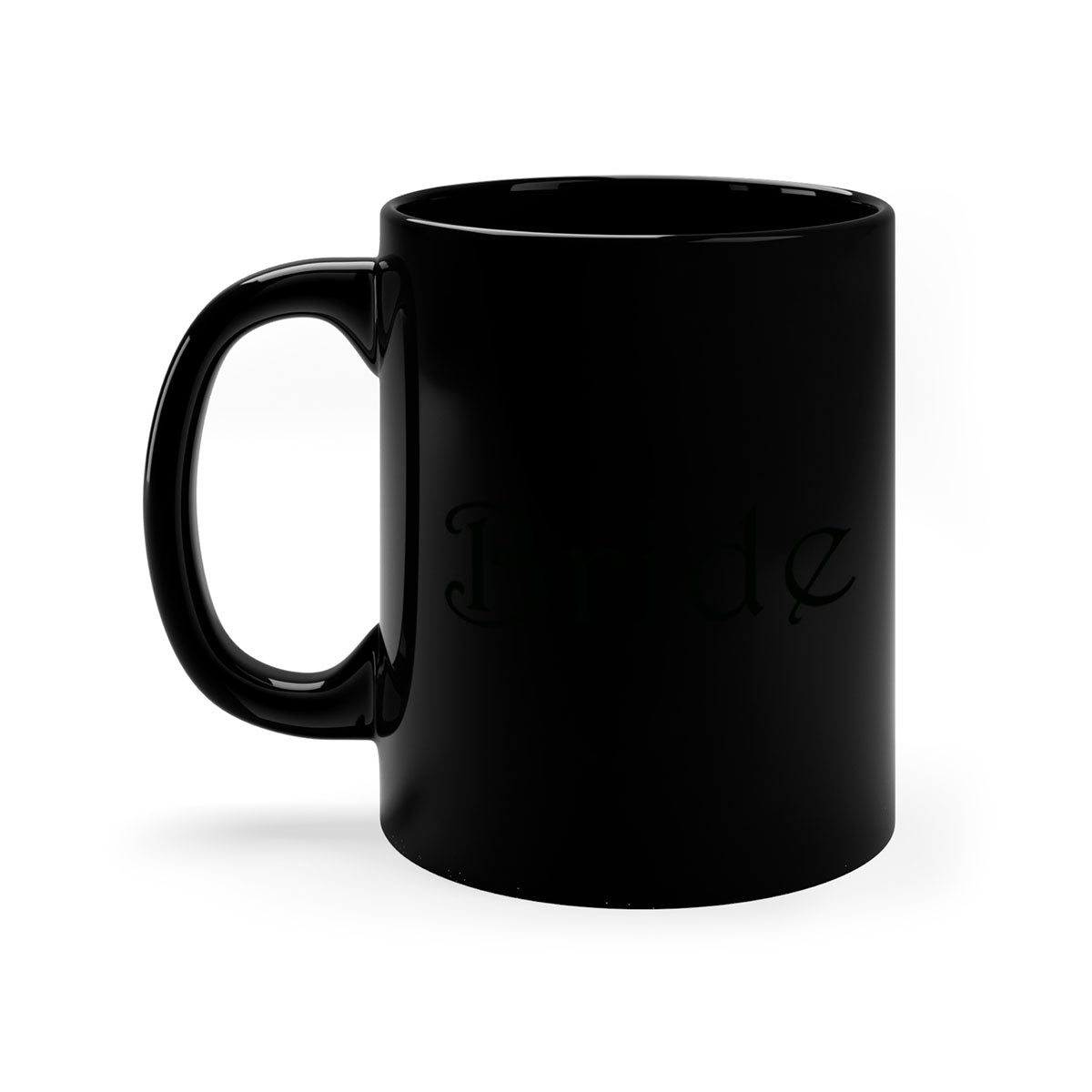 Bride 122# Mug featuring a glossy finish with a colored handle and interior, available in multiple colors and sizes.