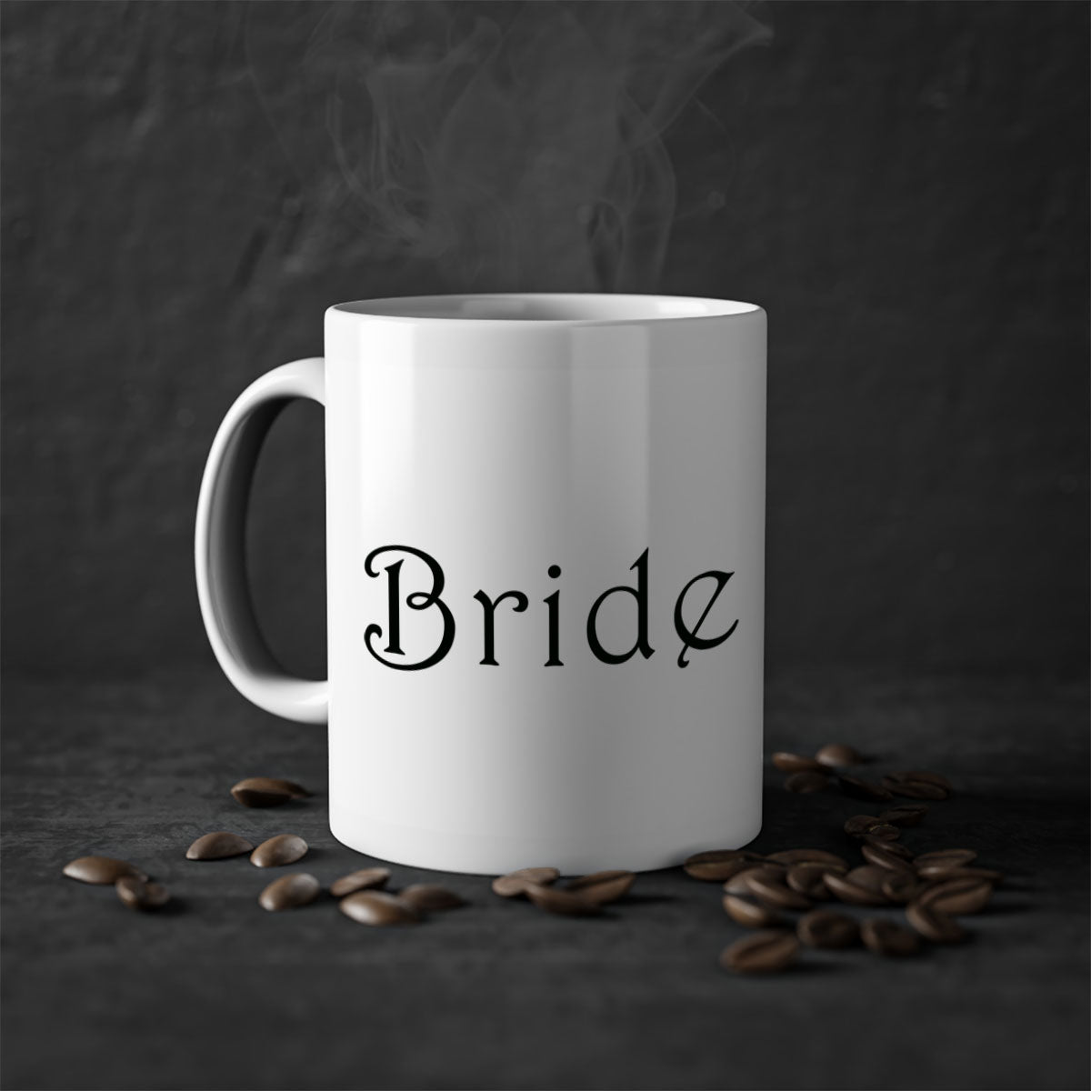 Bride 122# Mug featuring a glossy finish with a colored handle and interior, available in multiple colors and sizes.