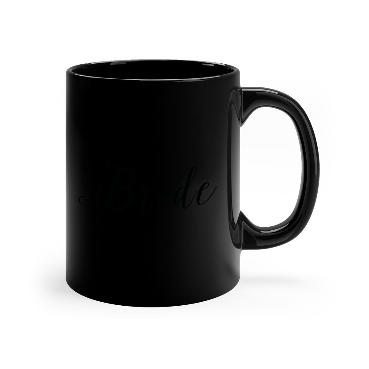 Bride 151# Mug featuring a glossy finish with a colored handle and interior, available in multiple colors and sizes.