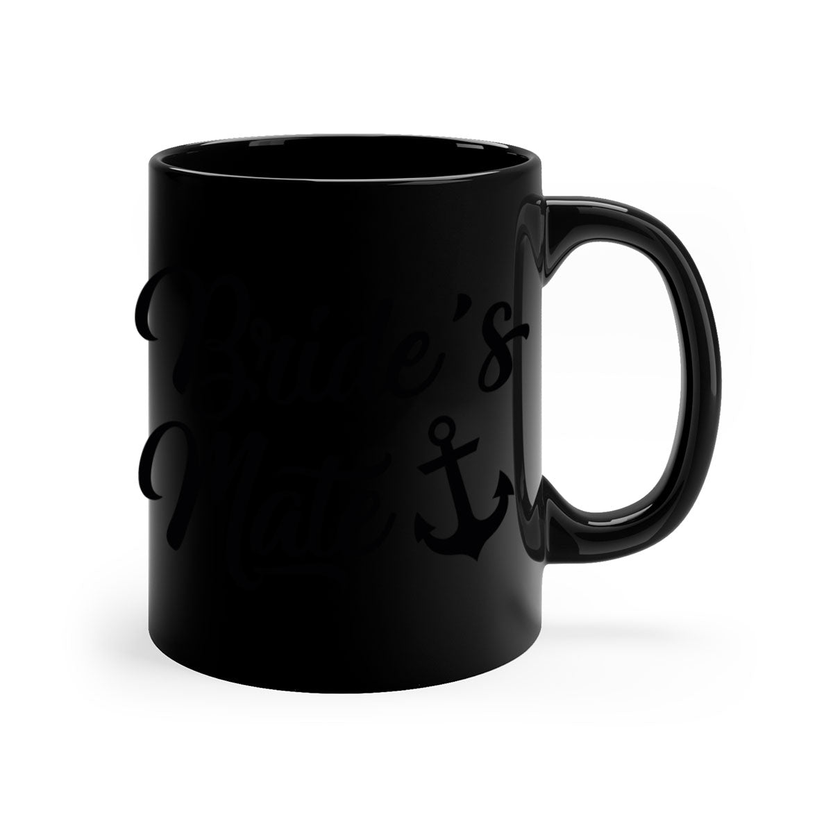 Bride Squad 1# Mug featuring a two-tone design with a colored handle and glossy finish, available in multiple colors.