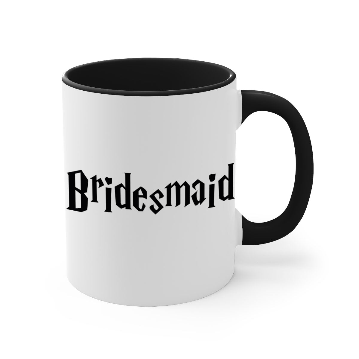 Bride Squad 13# Mug featuring a glossy finish, colored handle, and interior, available in multiple colors and sizes.