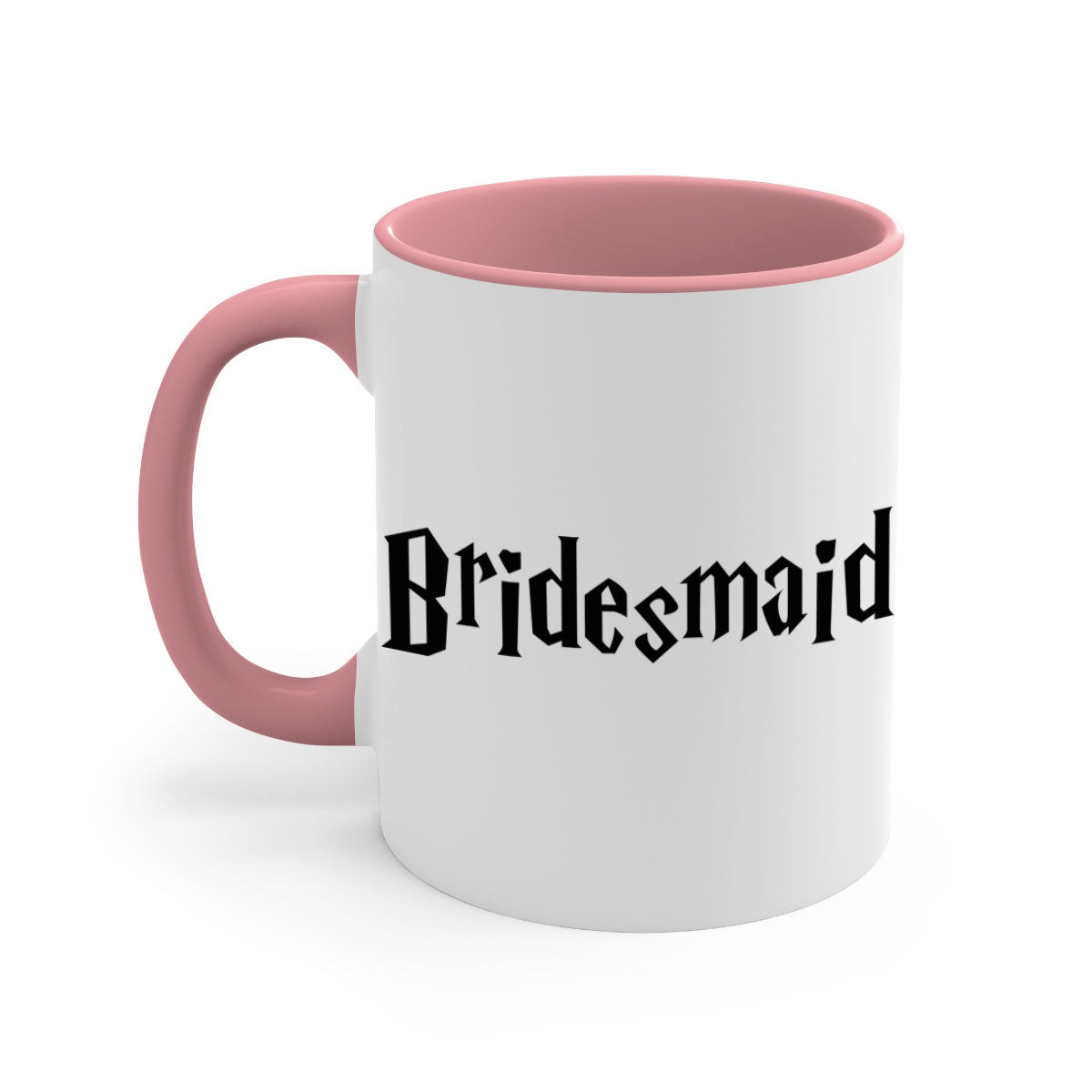 Bride Squad 13# Mug featuring a glossy finish, colored handle, and interior, available in multiple colors and sizes.