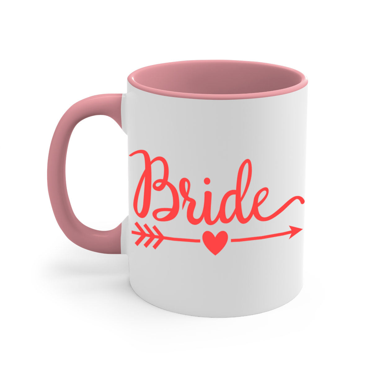 Bride Squad 134# Mug featuring a glossy finish, colored handle, and interior, available in five colors and two sizes.