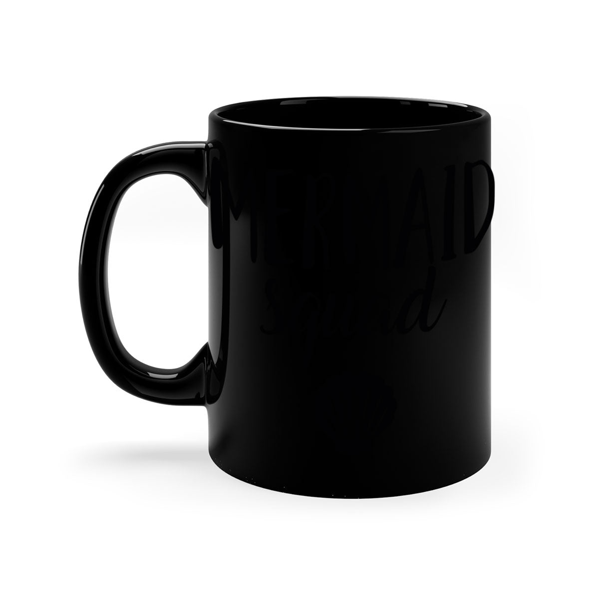 Bride Squad 14# Mug featuring a glossy finish, colored handle, and interior, available in five vibrant colors.