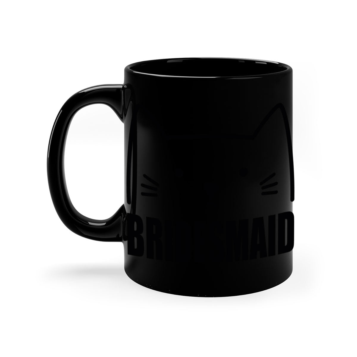 Bride Squad 19# Mug featuring a glossy finish with a colored handle and interior, available in multiple colors and sizes.