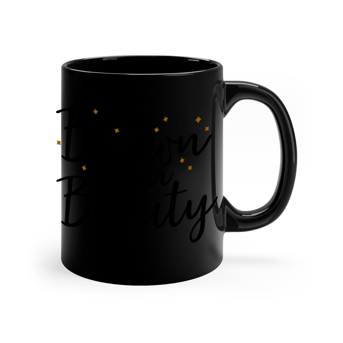 Brown Sugar Beauty Style 47# Mug featuring a glossy finish, colored handle, and interior, available in multiple colors and sizes.