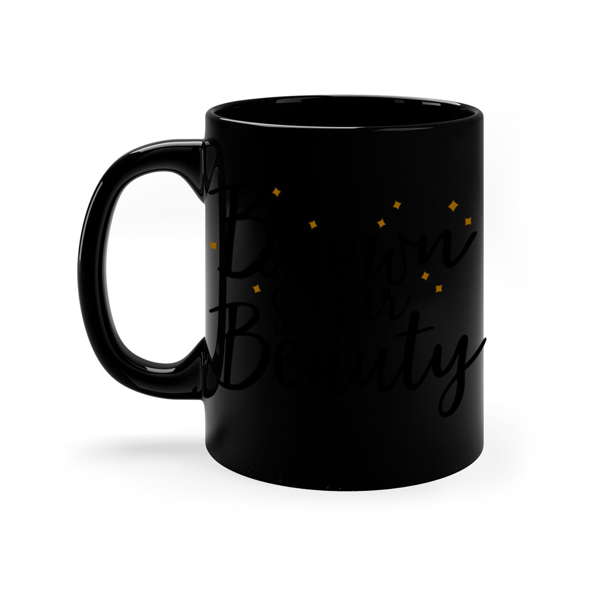 Brown Sugar Beauty Style 47# Mug featuring a glossy finish, colored handle, and interior, available in multiple colors and sizes.