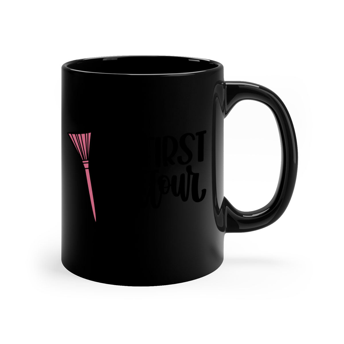 But First Contour Style 120# Mug in five vibrant colors with a glossy finish and easy-grip handle.