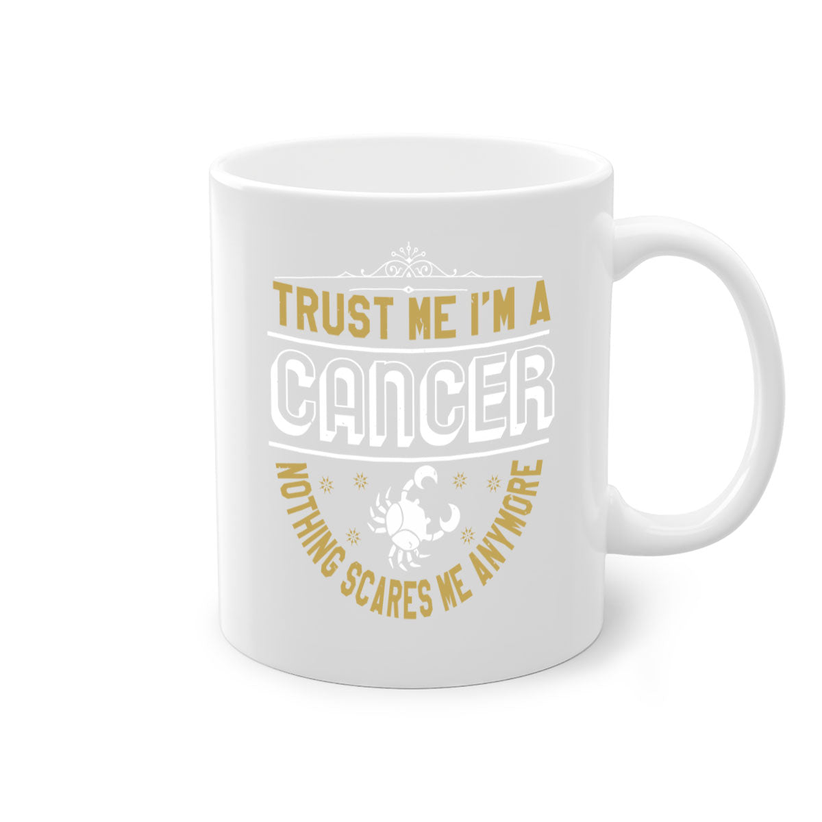 Cancer 177# Zodiac Mug with a glossy finish, featuring a colored handle and interior, available in five colors.