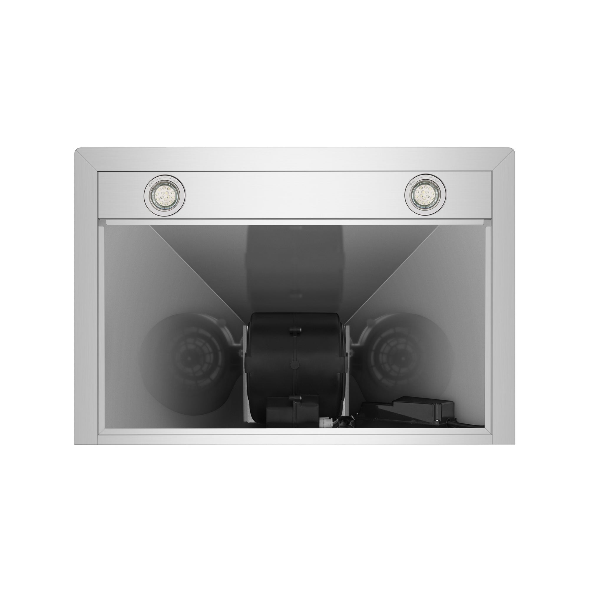 Empava 30RH03 30 in. Wall Mount Range Hood in stainless steel with touch controls and remote.