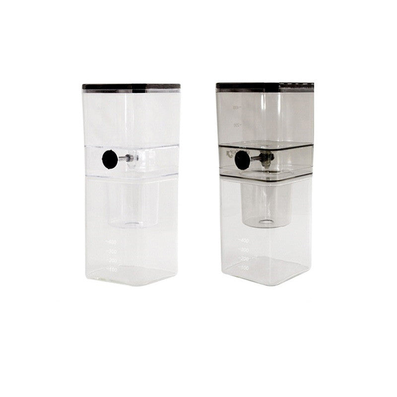 Household Iced Coffee Pot in Korean style, made of premium glass, showcasing its elegant design and functionality for brewing iced coffee.