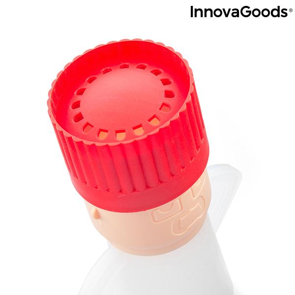 Fuming Chef InnovaGoods Microwave Cleaner with a playful chef design, made of durable PP material, ideal for easy microwave cleaning.