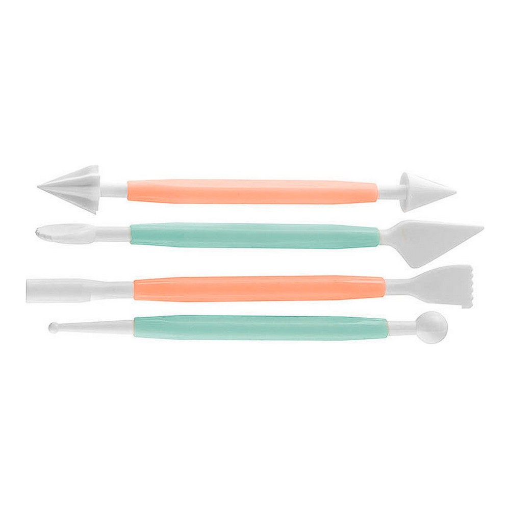 Fondant cake decorating tool set.