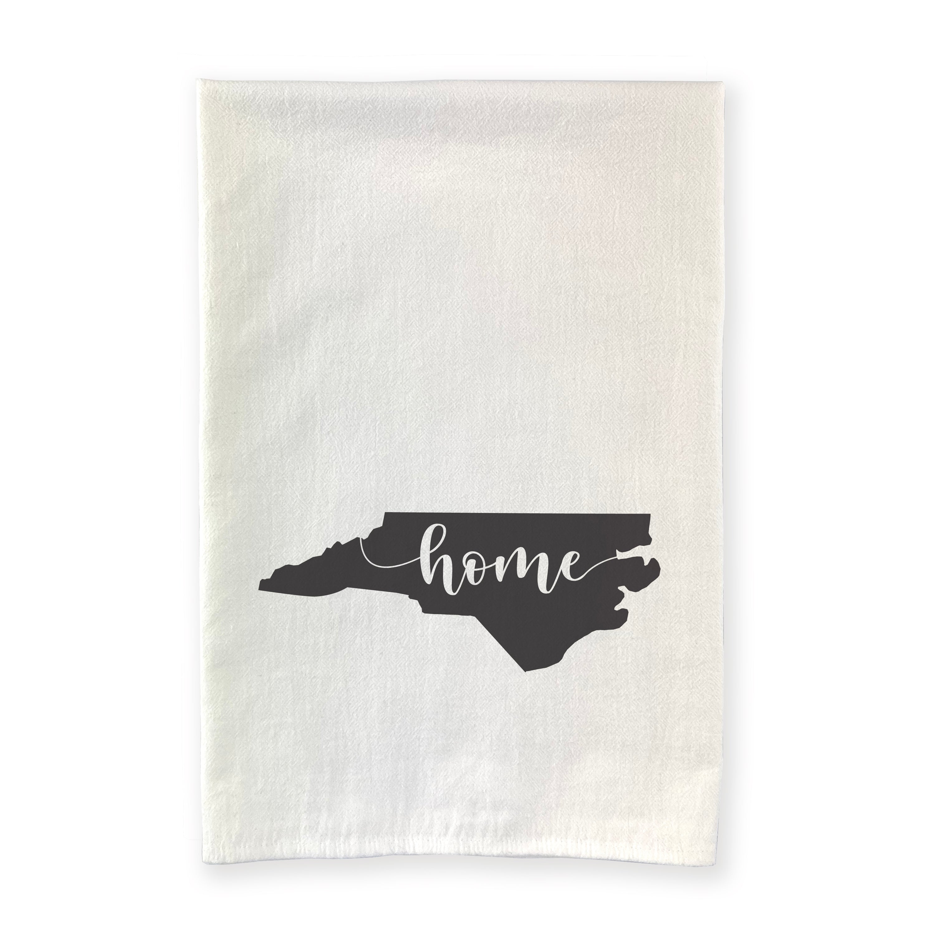 A vibrant cotton tea towel featuring state-themed designs, perfect for kitchen use.