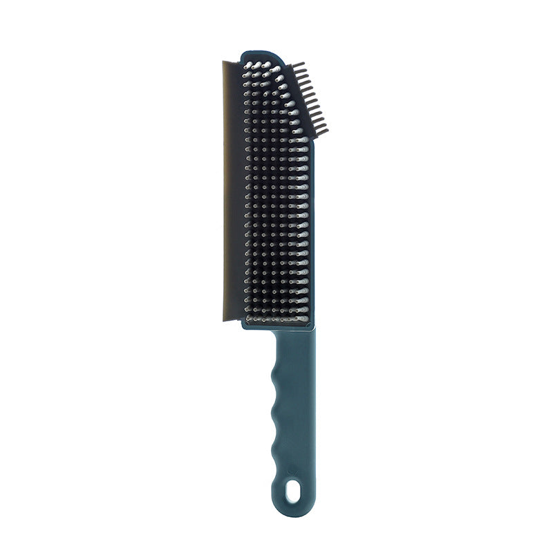 A lightweight and durable Window Silicone Multifunctional All Purpose Cleaning Brush with soft round heads and a side scraper for efficient cleaning.