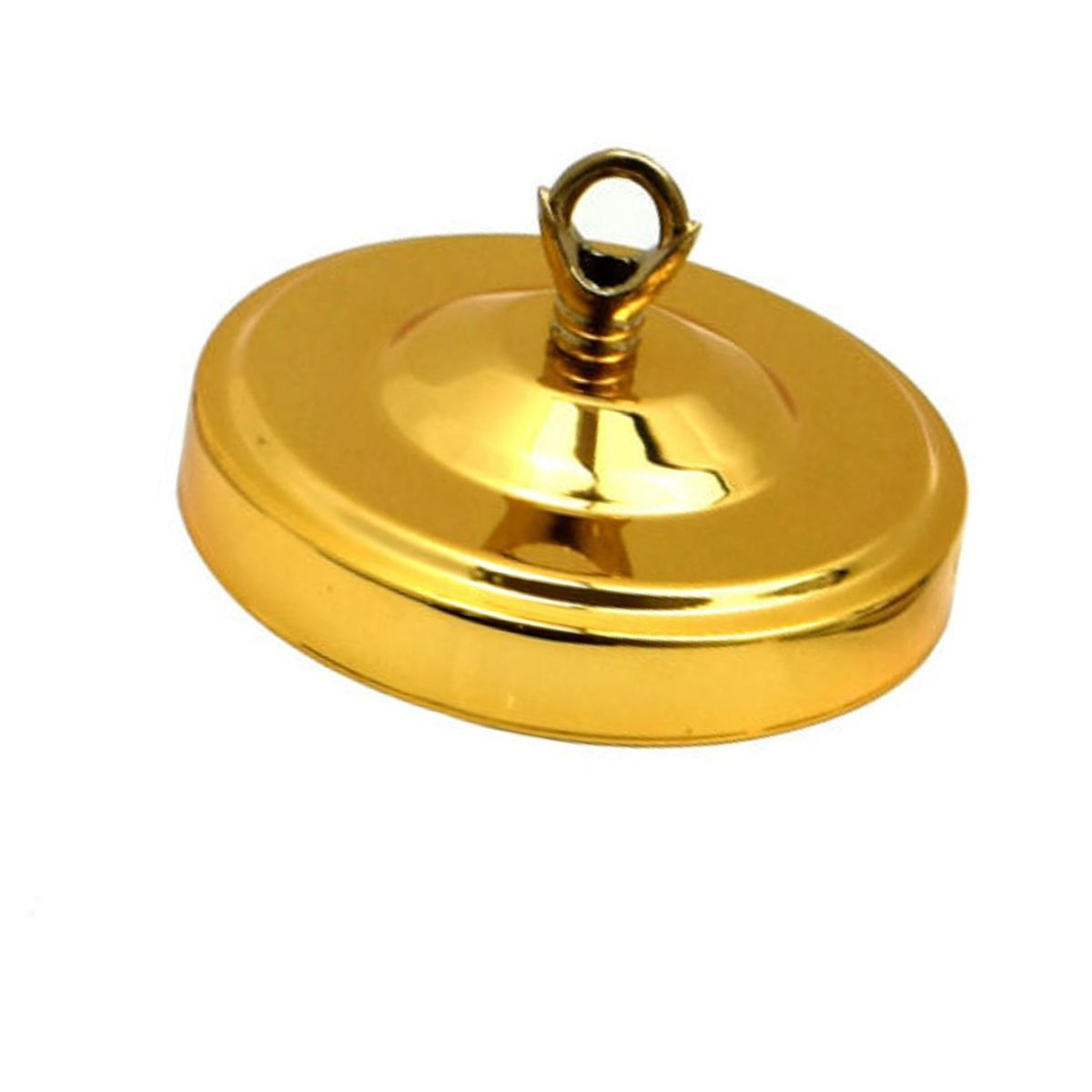 108mm Diameter Ceiling Rose Hook Plate Light Fitting, ideal for chandeliers and pendant lights, made of high-quality metal.