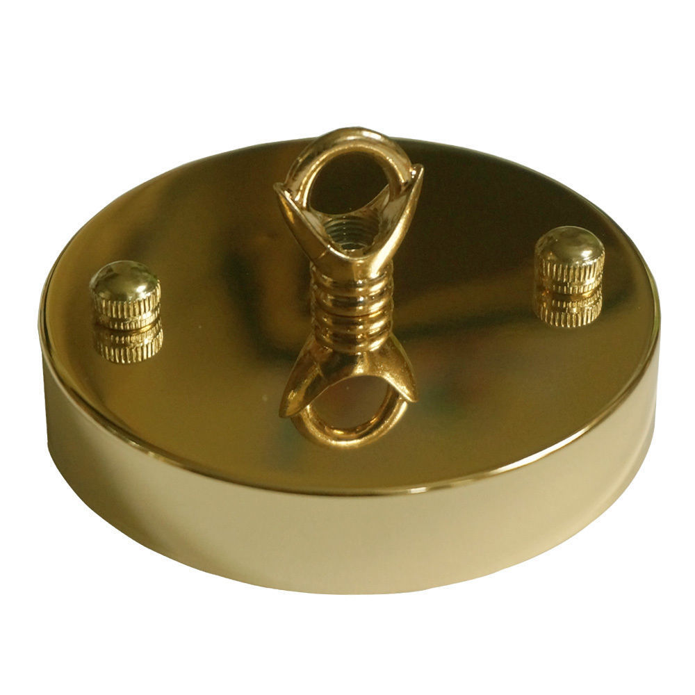 100mm Front Fitting Color Ceiling Hook Ring with smooth metal surface and matching screws for easy installation.