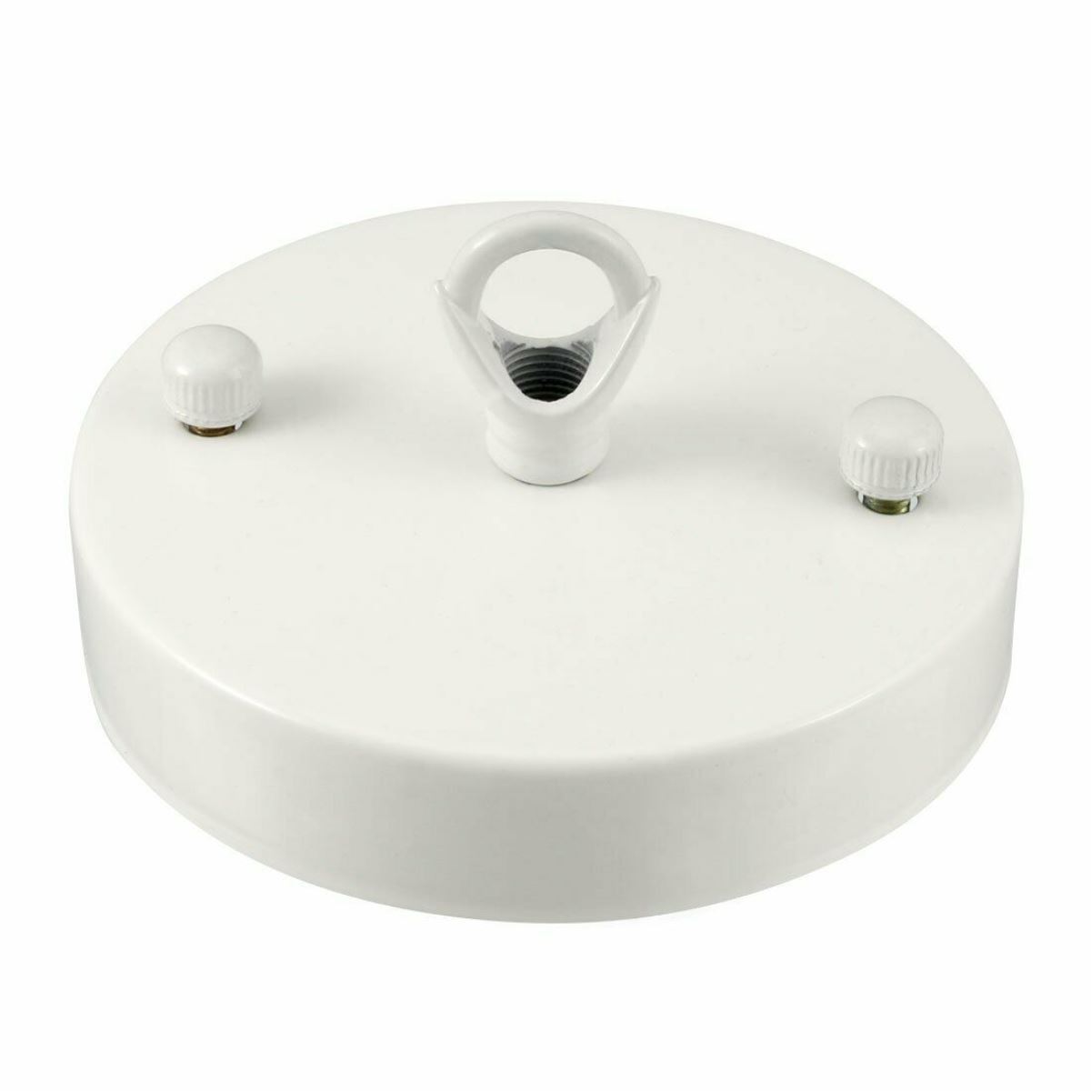 100mm Front Fitting Color Ceiling Hook Ring with smooth metal surface and matching screws for easy installation.