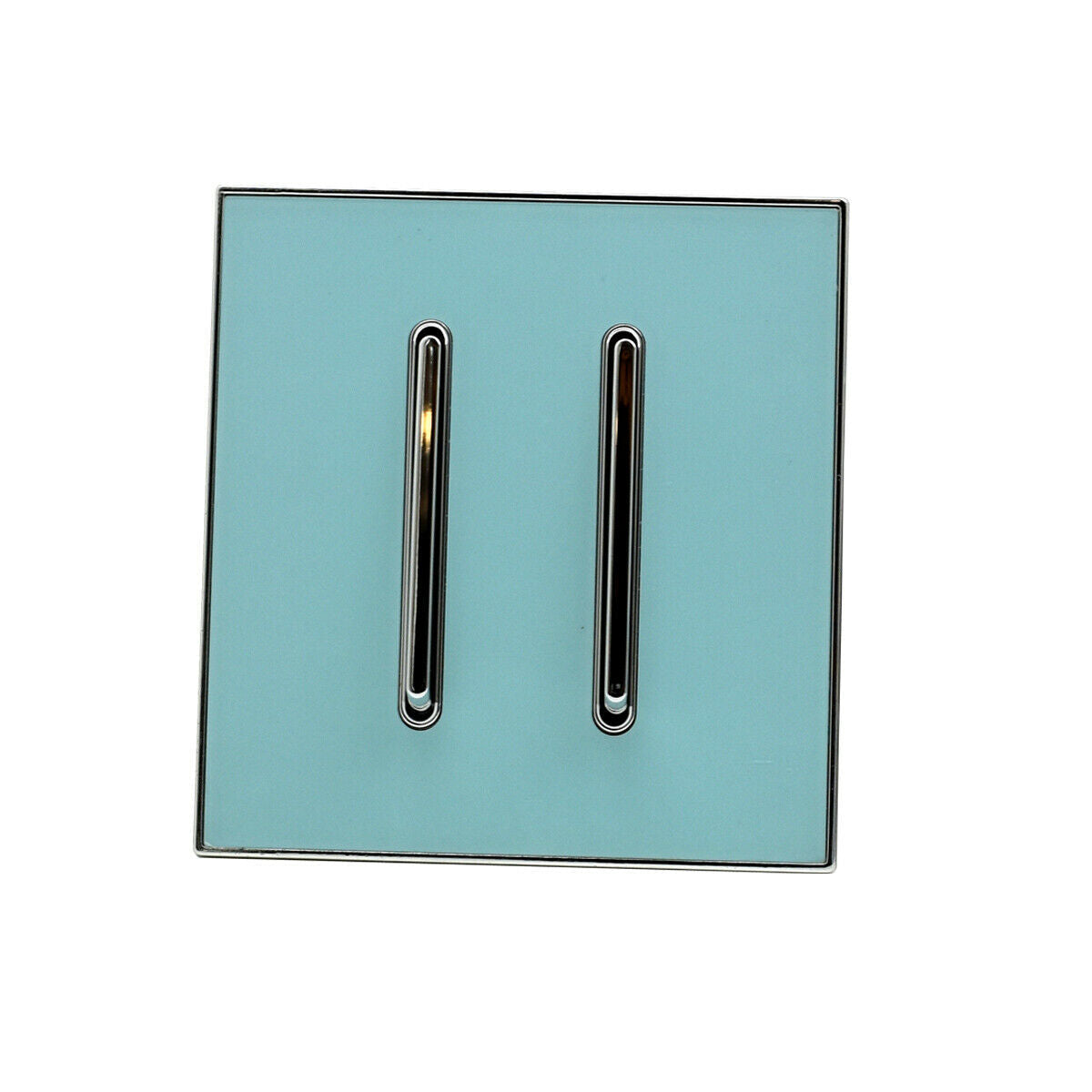 Brushed gold 1/2/3 gang wall switch with screwless design, showcasing modern aesthetics and safety features.